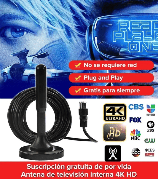 ANTENA HD TV 4K Para Todos Los Televisores │ SignalBoost™